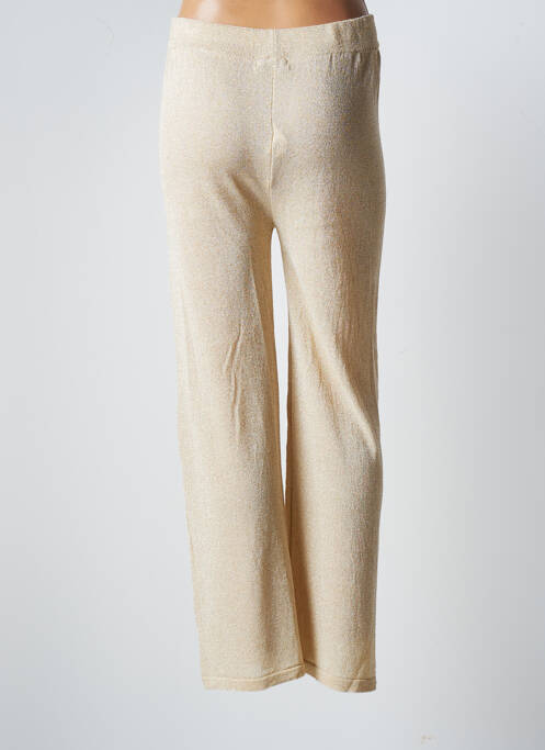 Pantalon drept bej MADE IN ITALY femeie