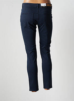 Pantalon 7/8 elasticitate mărime normală albastru F.A.M. femeie