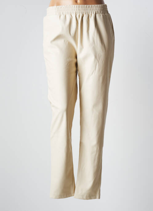 Pantalon slim bej NOT YOUR GIRL femeie