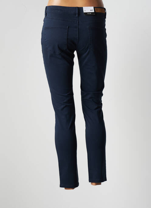 Pantalon 7/8 albastru F.A.M. femeie