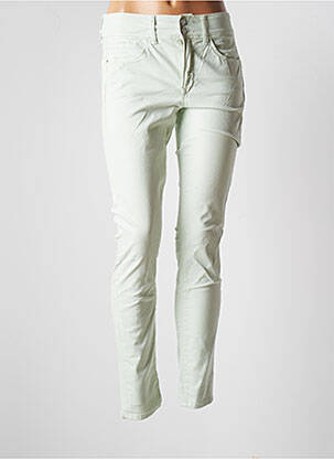 Pantalon slim verde SALSA femeie