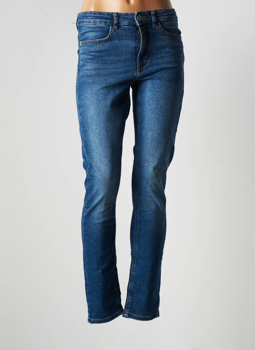 Blugi cu croială slim albastru ICHI femeie