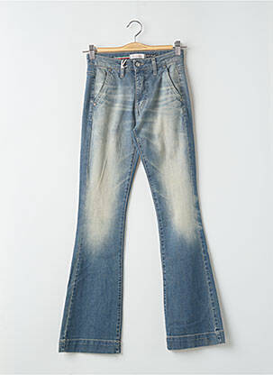 Blugi cu croială evazată albastru PLEASE femeie