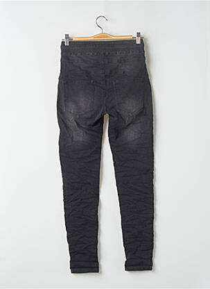 Blugi cu croială slim subțire mărime normală negru DENIM femeie