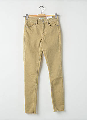 Pantalon slim verde ONLY femeie