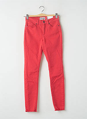 Pantalon slim roz ONLY femeie