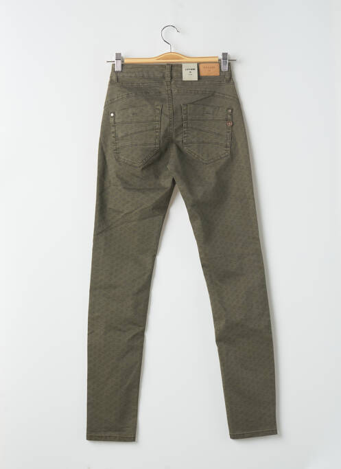 Pantalon slim verde CREAM femeie