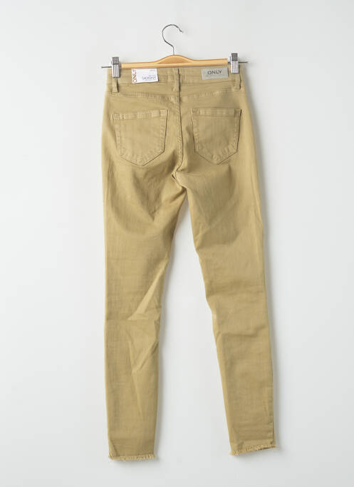 Pantalon slim verde ONLY femeie