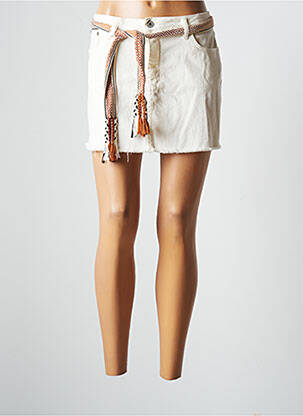 Fustă scurtă bej PLEASE femeie