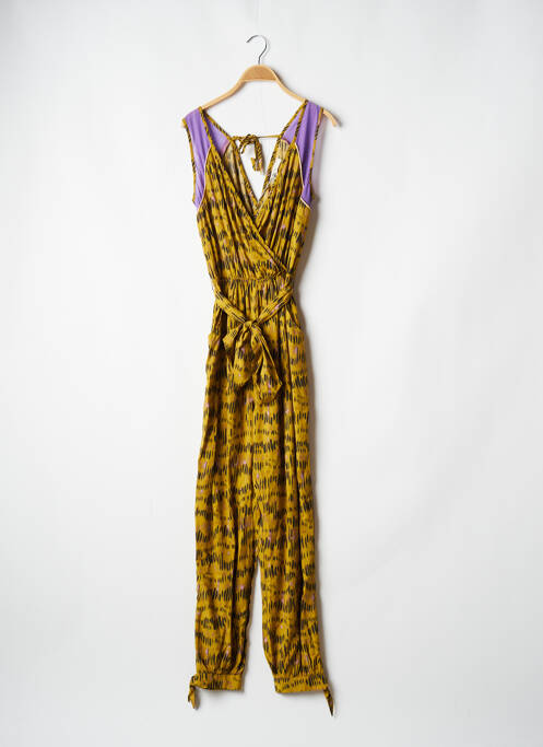 Salopetă-pantalon galben BSB femeie