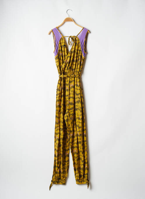 Salopetă-pantalon galben BSB femeie