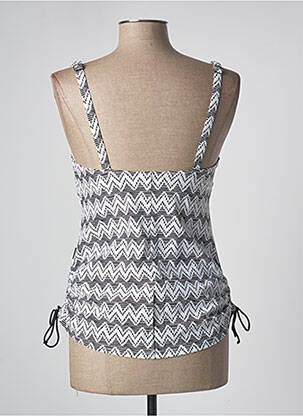 Tankini imprimeu fantezie alb ROSA FAIA femeie