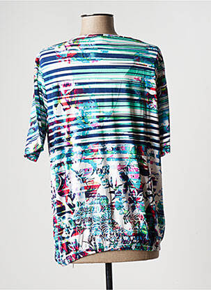 Tricou mâneci trei sferturi mâneci scurte albastru HAJO femeie