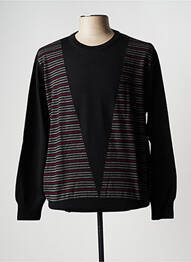Pulover elasticitate mâneci lungi negru FISCHER bărbat