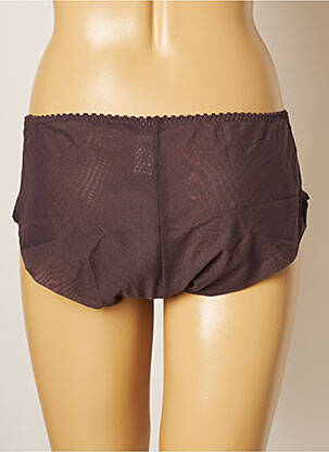 Shorty efect material satinat violet EMPREINTE femeie