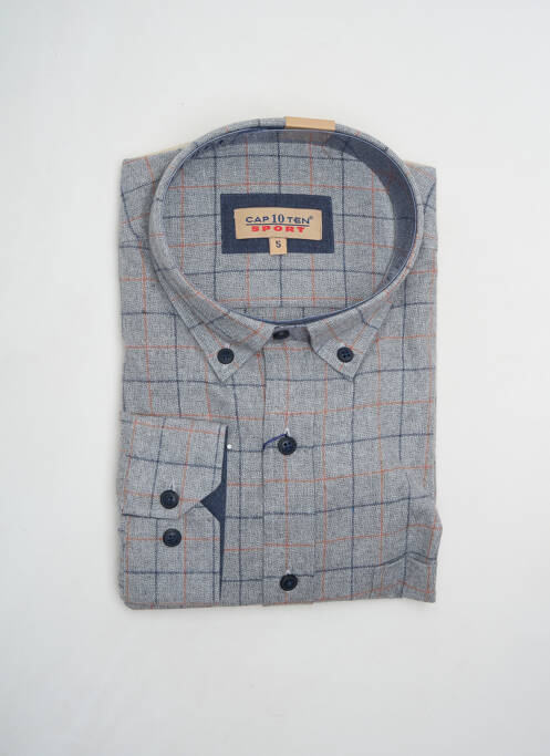 Cămașă cu mâneci lungi gri CAP 10 TEN bărbat