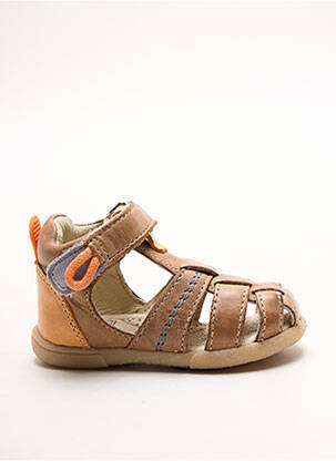 Sandale/Pantofi decupați maro NOËL băiat