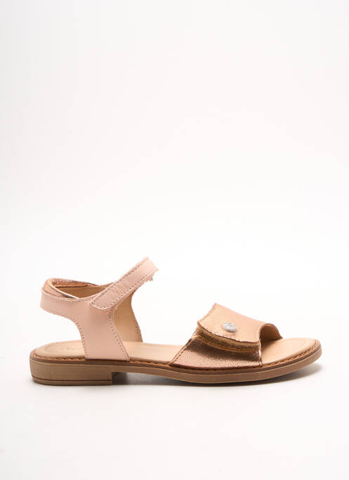 Sandale/Pantofi decupați roz ASTER fată