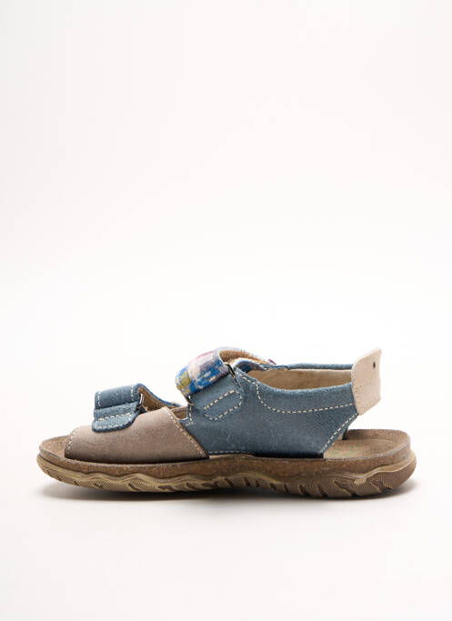 Sandale/Pantofi decupați albastru LITTLE MARY băiat