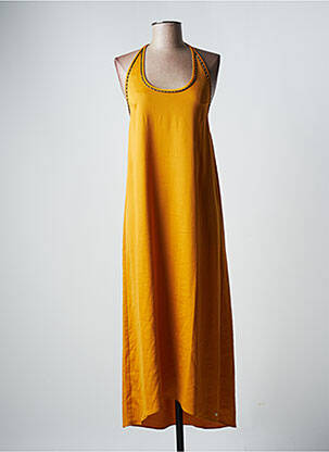 Rochie lungă galben LPB femeie