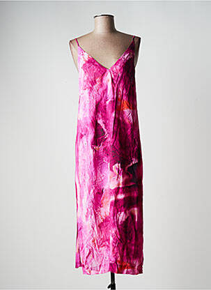 Rochie de plajă croială fluidă roz SEAFOLLY femeie