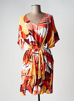Rochie de plajă croială fluidă portocalie SEAFOLLY femeie