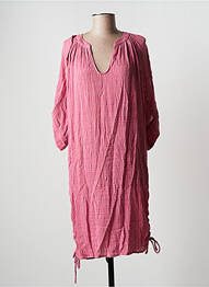 Rochie de plajă mâneci 3/4 roz SEAFOLLY femeie