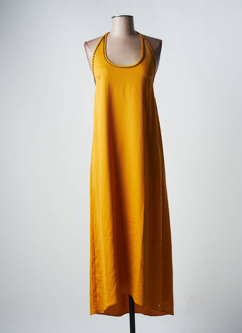 Rochie lungă galben LPB femeie