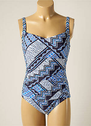 Costum de baie dintr-o singură piesă albastru MOONTIDE femeie