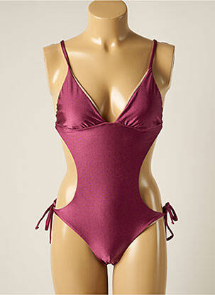 Costum de baie dintr-o singură piesă elasticitate sutien cu susținere înaltă și burete detașabil violet RIO DE SOL femeie