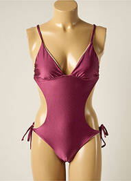 Costum de baie dintr-o singură piesă elasticitate sutien cu susținere înaltă și burete detașabil violet RIO DE SOL femeie
