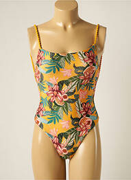 Costum de baie dintr-o singură piesă elasticitate top sutien modelat galben RIO DE SOL femeie