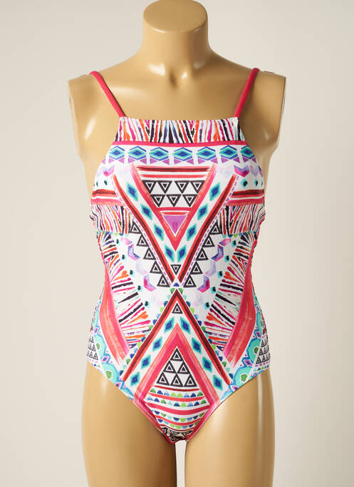 Costum de baie dintr-o singură piesă roșu BORABORA femeie