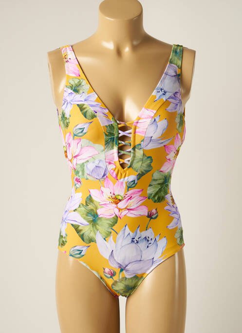 Costum de baie dintr-o singură piesă galben YSABEL MORA femeie