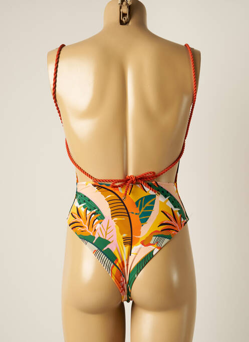 Costum de baie dintr-o singură piesă portocaliu RIO DE SOL femeie