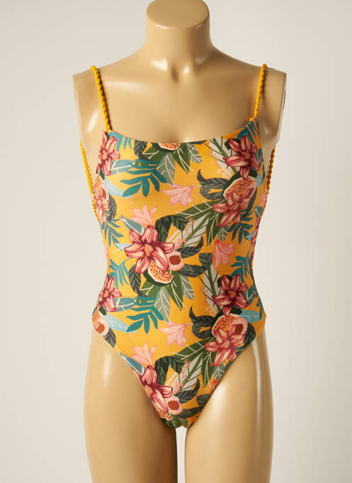 Costum de baie dintr-o singură piesă galben RIO DE SOL femeie