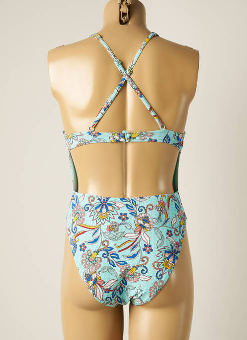 Costum de baie dintr-o singură piesă albastru PIHA femeie