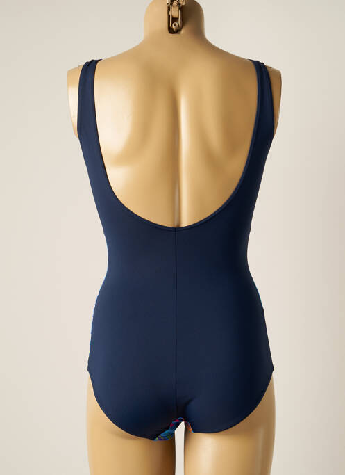 Costum de baie dintr-o singură piesă albastru SUN PLAYA femeie