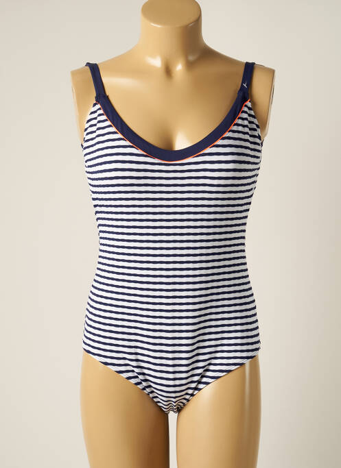 Costum de baie dintr-o singură piesă albastru CHERRY BEACH femeie