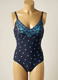 Costum de baie dintr-o singură piesă imprimeu fantezie albastru SEAFOLLY femeie