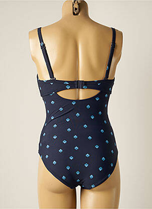 Costum de baie dintr-o singură piesă imprimeu fantezie albastru SEAFOLLY femeie