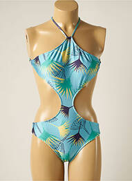 Costum de baie dintr-o singură piesă elasticitate albastru RIO DE SOL femeie