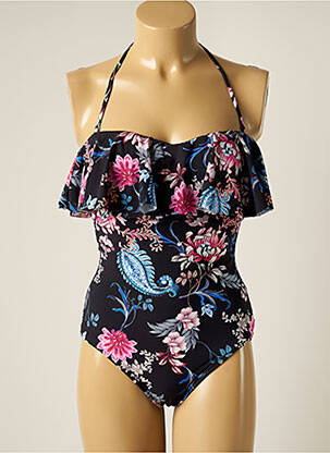 Costum de baie dintr-o singură piesă bretele elastice detașabile top bentiță negru SEAFOLLY femeie