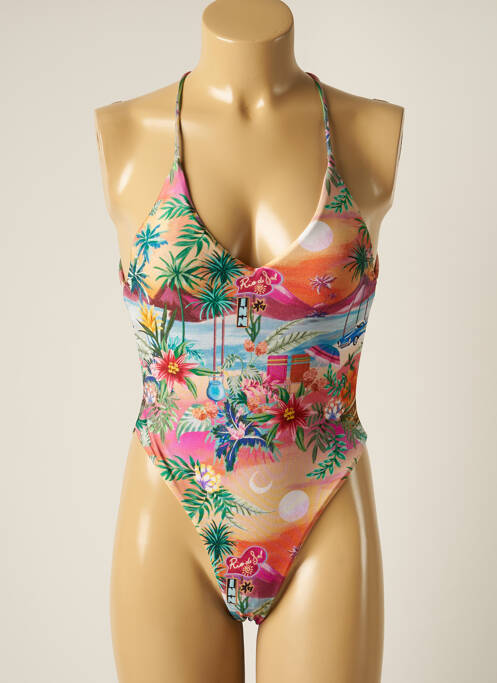 Costum de baie dintr-o singură piesă portocaliu RIO DE SOL femeie