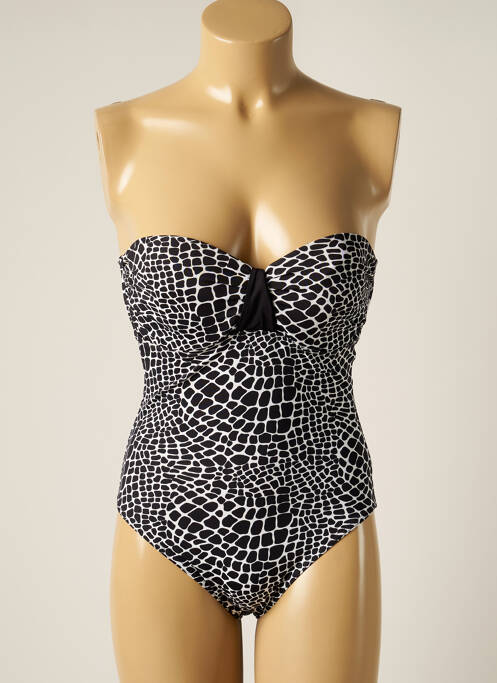 Costum de baie dintr-o singură piesă negru PLAGE DU SUD femeie