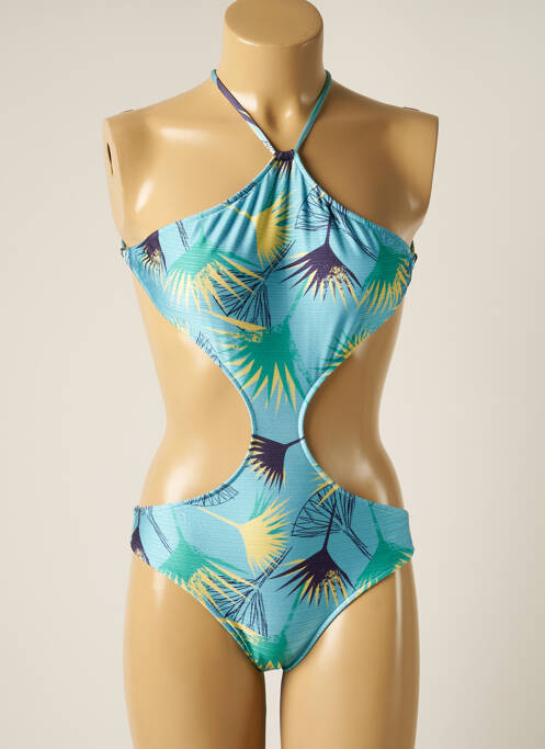 Costum de baie dintr-o singură piesă albastru RIO DE SOL femeie