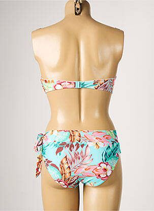 Costum de baie din două piese elasticitate top sutien modelat albastru YSABEL MORA femeie