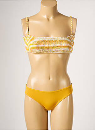 Costum de baie din două piese galben PROTEST femeie