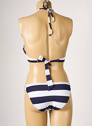 Costum de baie din două piese elasticitate top sutien modelat albastru YSABEL MORA femeie