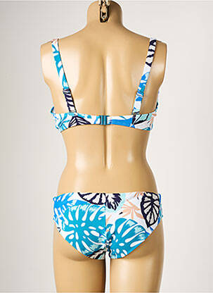 Costum de baie din două piese elasticitate top sutien modelat albastru YSABEL MORA femeie